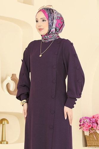 moda selvim Combined 8317AB368 Damson - Thumbnail