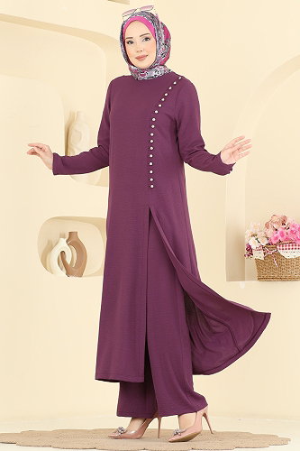 moda selvim Combined 8334AB368 Dark Rose Dusky - Thumbnail