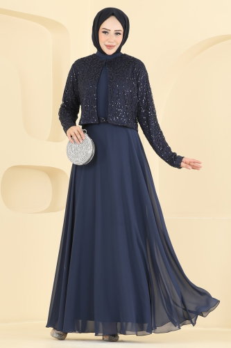 A.B. - Combined 8392AB368 Navy Blue