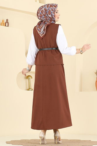 moda selvim Combined 840MP806 Brown - Thumbnail