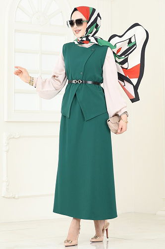 moda selvim Combined 840MP806 Emerald - Thumbnail