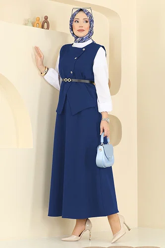 moda selvim Combined 840MP806 Indigo - Thumbnail