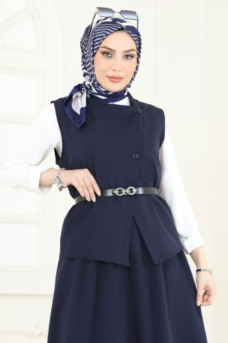 moda selvim Combined 840MP806 Navy Blue - Thumbnail