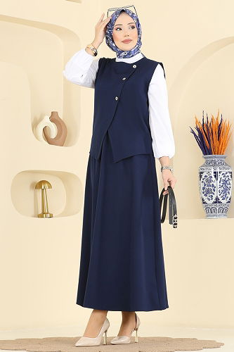 moda selvim Combined 840MP806 Navy Blue - Thumbnail