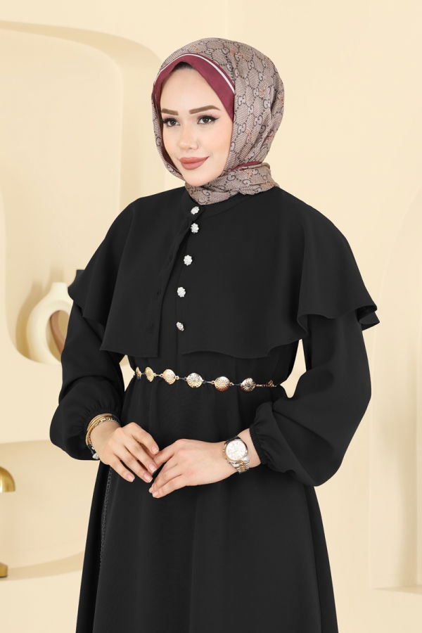 Modaselvim الاطقم طقم أسود 875ART1138