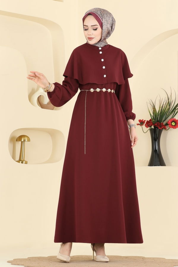 Modaselvim الاطقم طقم خمري 875ART1138