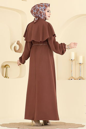 moda selvim Combined 875ART1138 Dark Tan - Thumbnail