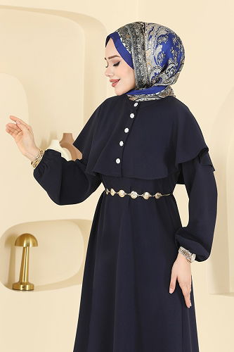moda selvim Combined 875ART1138 Navy Blue - Thumbnail