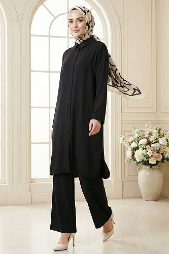 moda selvim Combined 877ART1044-M Black - Thumbnail