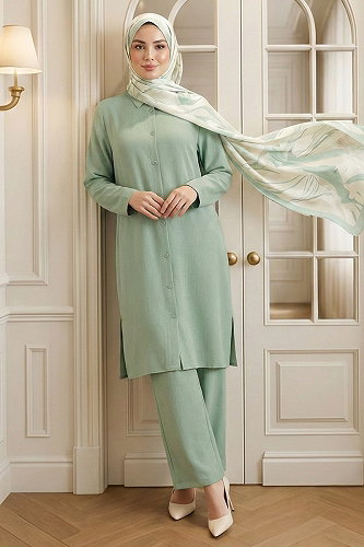 moda selvim Combined 877ART1044-M Mint - Thumbnail