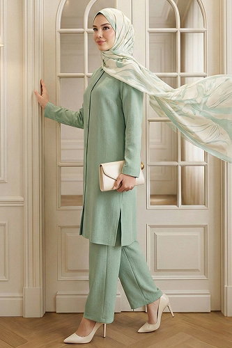 moda selvim Combined 877ART1044-M Mint - Thumbnail
