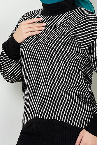 moda selvim Combined 9003UZ1029-M Black - Thumbnail