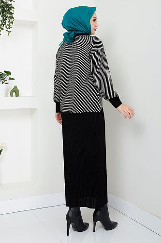 moda selvim Combined 9003UZ1029-M Black - Thumbnail