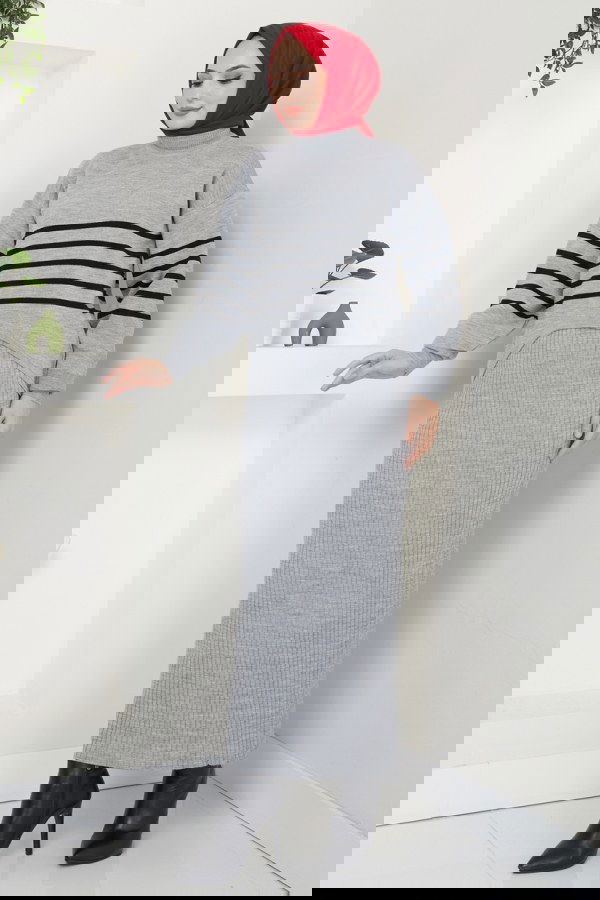 Modaselvim خصم صافٍ20%+20% في سلة التسوق طقم رمادي 9014UZ662