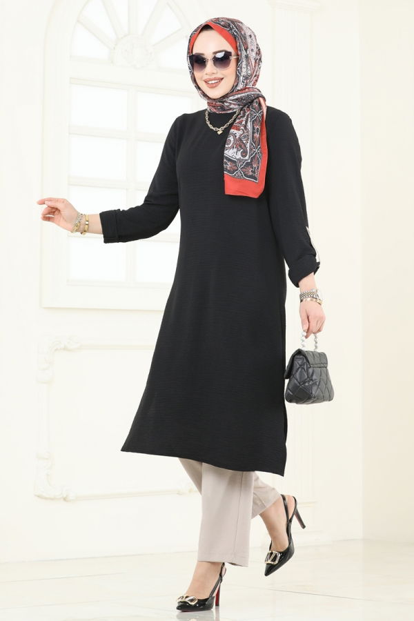 Modaselvim خصم صافٍ20%+20% في سلة التسوق طقم أسود وبيج 9020S324