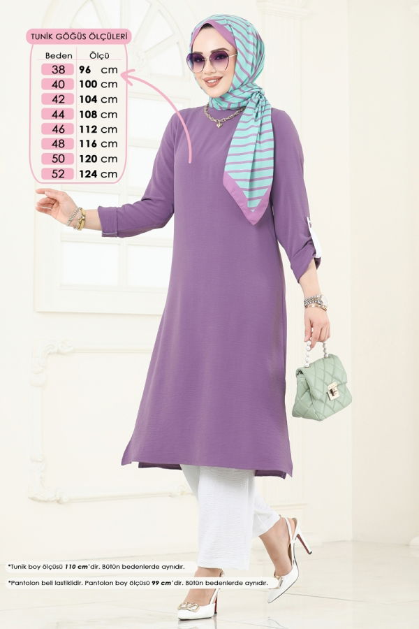 Modaselvim خصم صافٍ20%+20% في سلة التسوق طقم ليلكي وسكري 9020S324