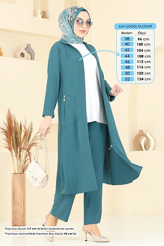 moda selvim Combined 9025S324 Petroleum - Thumbnail