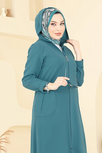 moda selvim طقم بترولي 9025S324 - Thumbnail