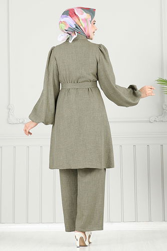 moda selvim Combined 9038S324 Almond Green - Thumbnail