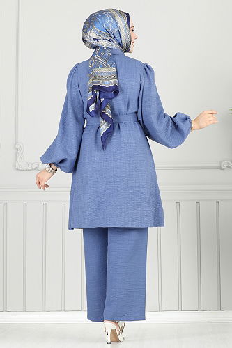 moda selvim Combined 9038S324 Light Indigo - Thumbnail