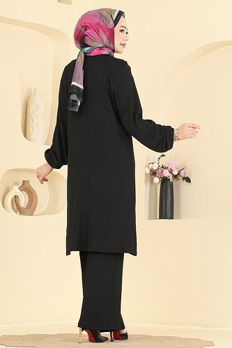 moda selvim Combined 905PM271 Black - Thumbnail