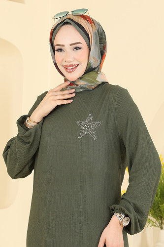 moda selvim Combined 905PM271 Khaki - Thumbnail