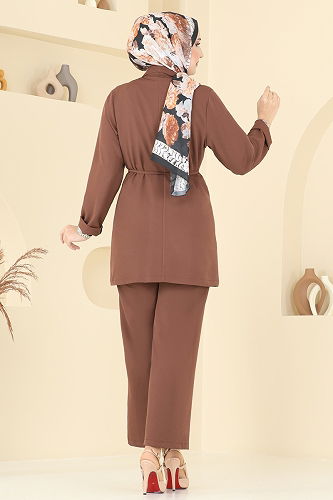 moda selvim Combined 910MP806 Brown - Thumbnail