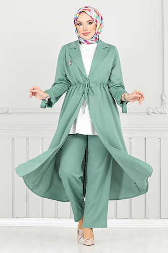 moda selvim Combined 9140PL940-M Mint - Thumbnail