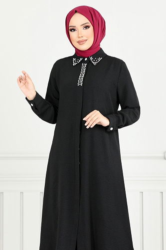 moda selvim Combined 9144PL940-M Black - Thumbnail