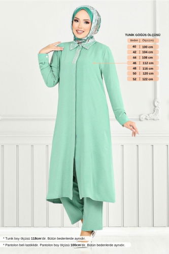 MRV P.L. - طقم أخضر باهت 9144PL940-M