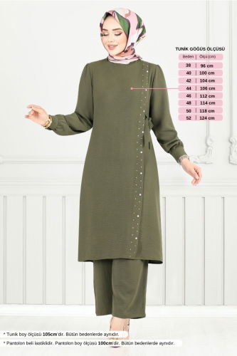 MRV P.L. - طقم اخضر عفني 9145PL940-M