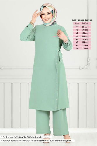 MRV P.L. - طقم أخضر باهت 9145PL940-M