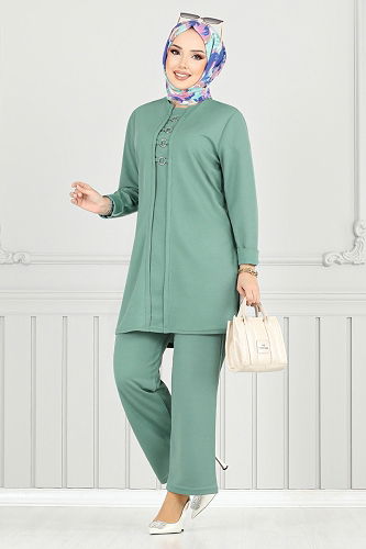 moda selvim Combined 9146PL940-M Mint - Thumbnail