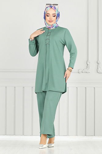 moda selvim Combined 9146PL940-M Mint - Thumbnail