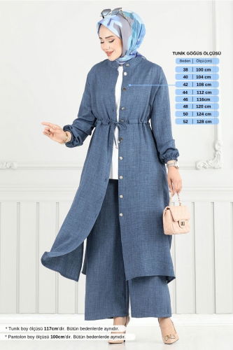 MRV P.L. - طقم أزرق فاتح 9154PL940-M