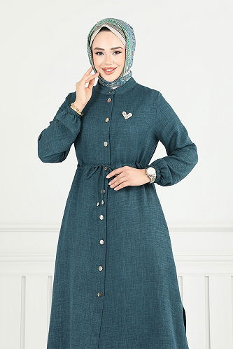 moda selvim طقم بترولي 9154PL940-M - Thumbnail