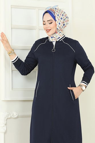 moda selvim Combined 9161PLK541 Dark Navy Blue - Thumbnail