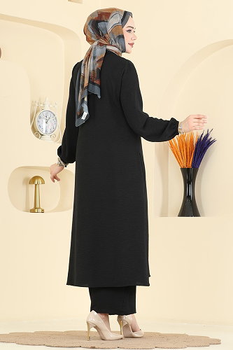 moda selvim Combined 9240PLK541 Black - Thumbnail