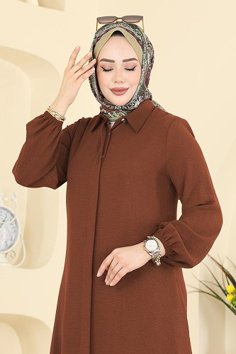 moda selvim Combined 9240PLK541 Tan - Thumbnail