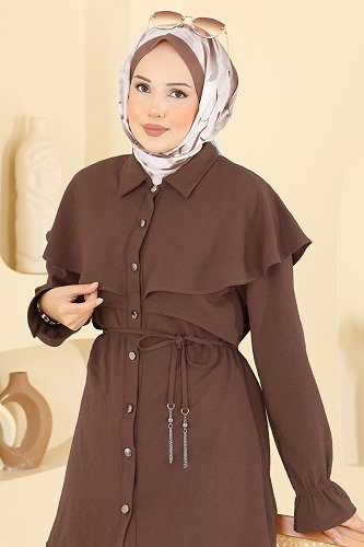 moda selvim Combined 9244PLK541 Brown - Thumbnail
