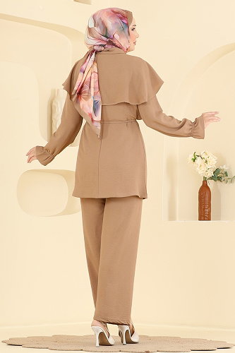 moda selvim طقم لاتيه 9244PLK541 - Thumbnail