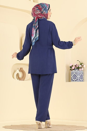 moda selvim Combined 9245PLK541 Navy Blue - Thumbnail