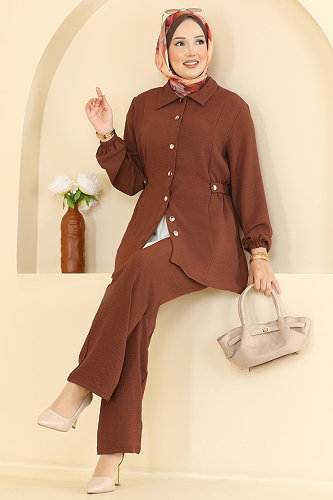 moda selvim Combined 9245PLK541 Tan - Thumbnail