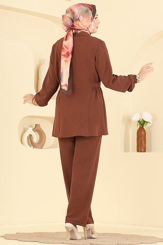 moda selvim Combined 9245PLK541 Tan - Thumbnail