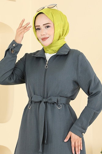 moda selvim Combined 9252PLK541 Anthracite - Thumbnail