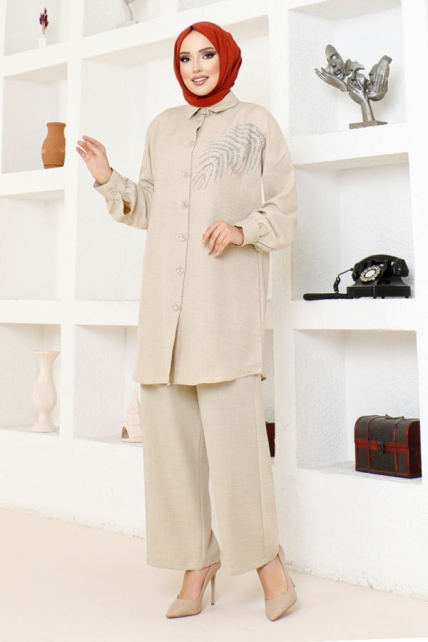 Modaselvim خصم صافٍ20%+20% في سلة التسوق طقم بيج AFL4190-M