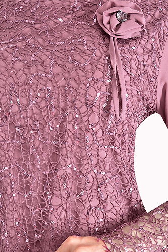 moda selvim طقم وردي ASM2547-M - Thumbnail