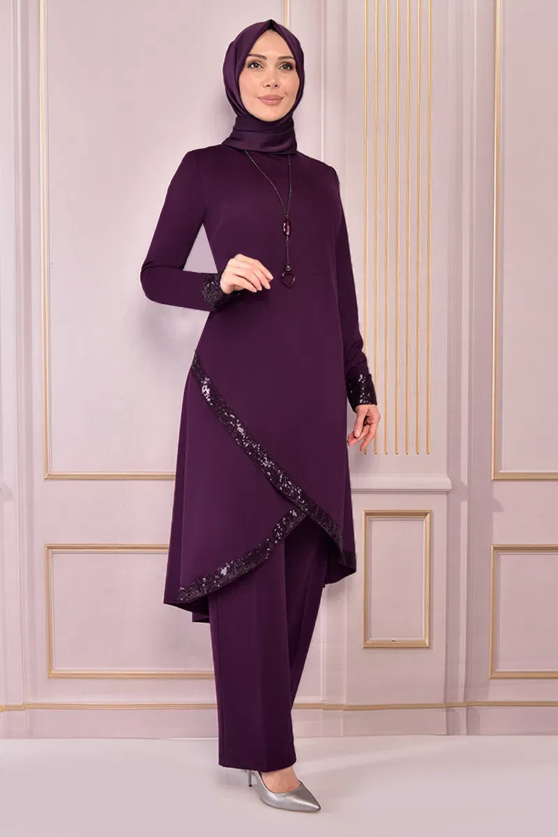 moda selvim طقم توتي ASM2559-M - Thumbnail