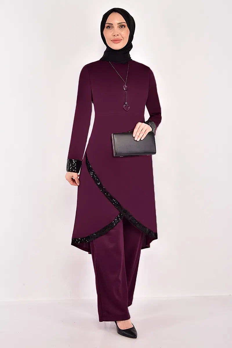 moda selvim Combined ASM2559-M Dark Damson - Thumbnail