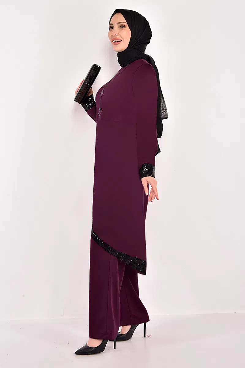 moda selvim Combined ASM2559-M Dark Damson - Thumbnail